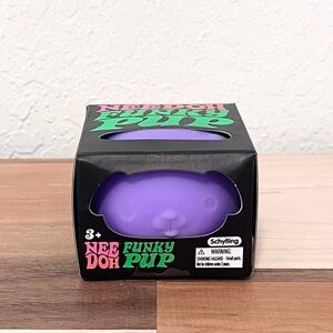 Schylling NeeDoh Teal Funky Pup Fidget Toy